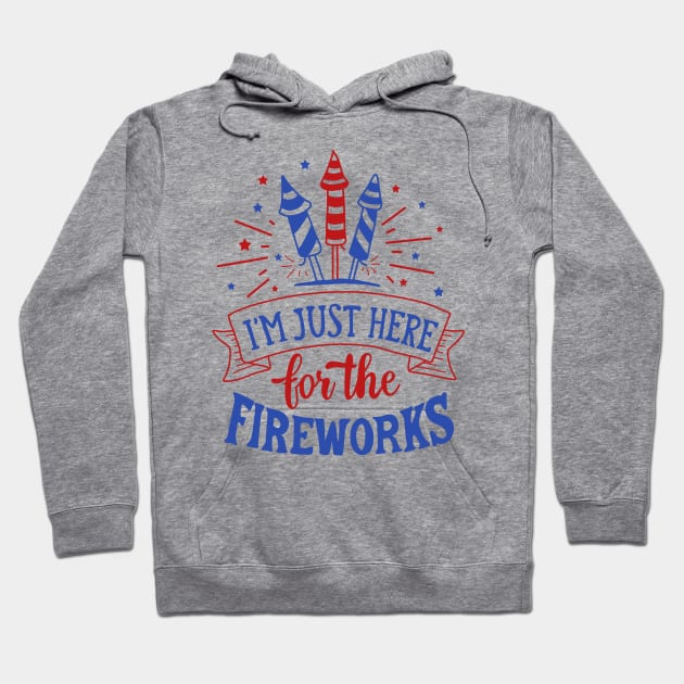 4th of July - Independence Day Hoodie by valentinahramov